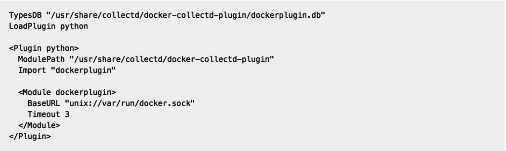 Docker collectd auf jedem Host