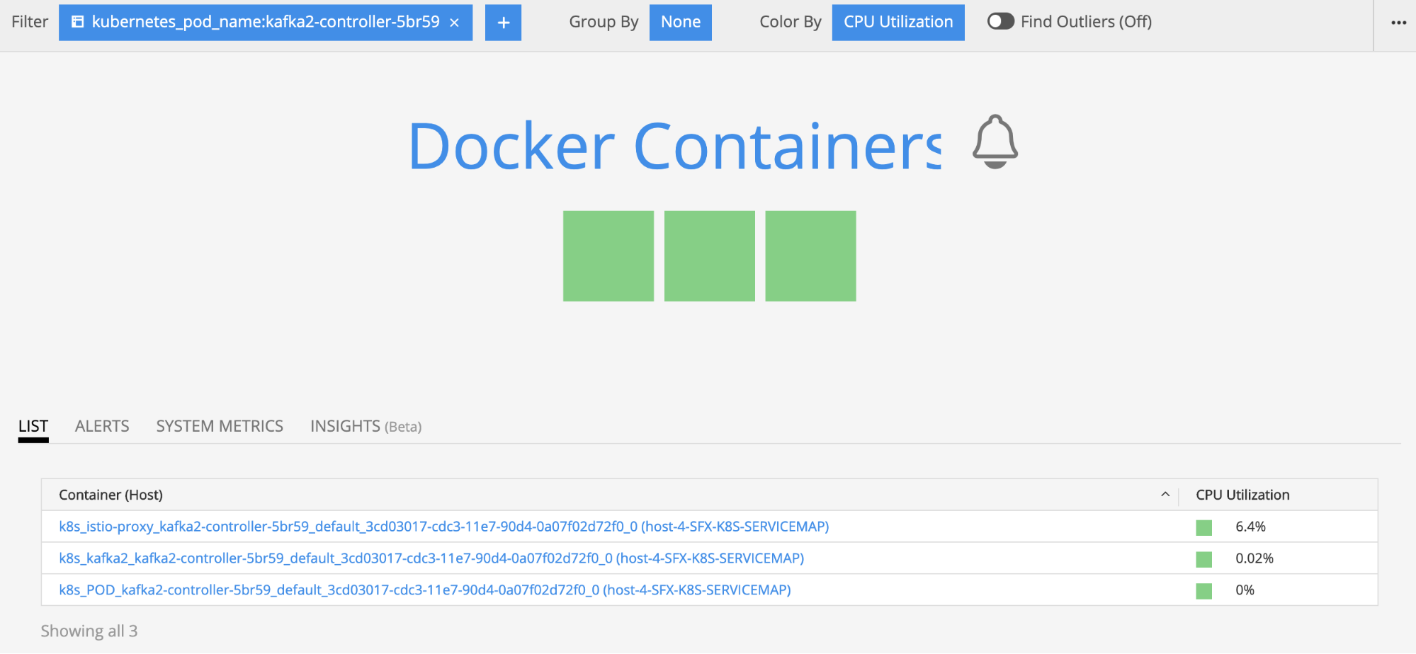 containers in kubernetes pod