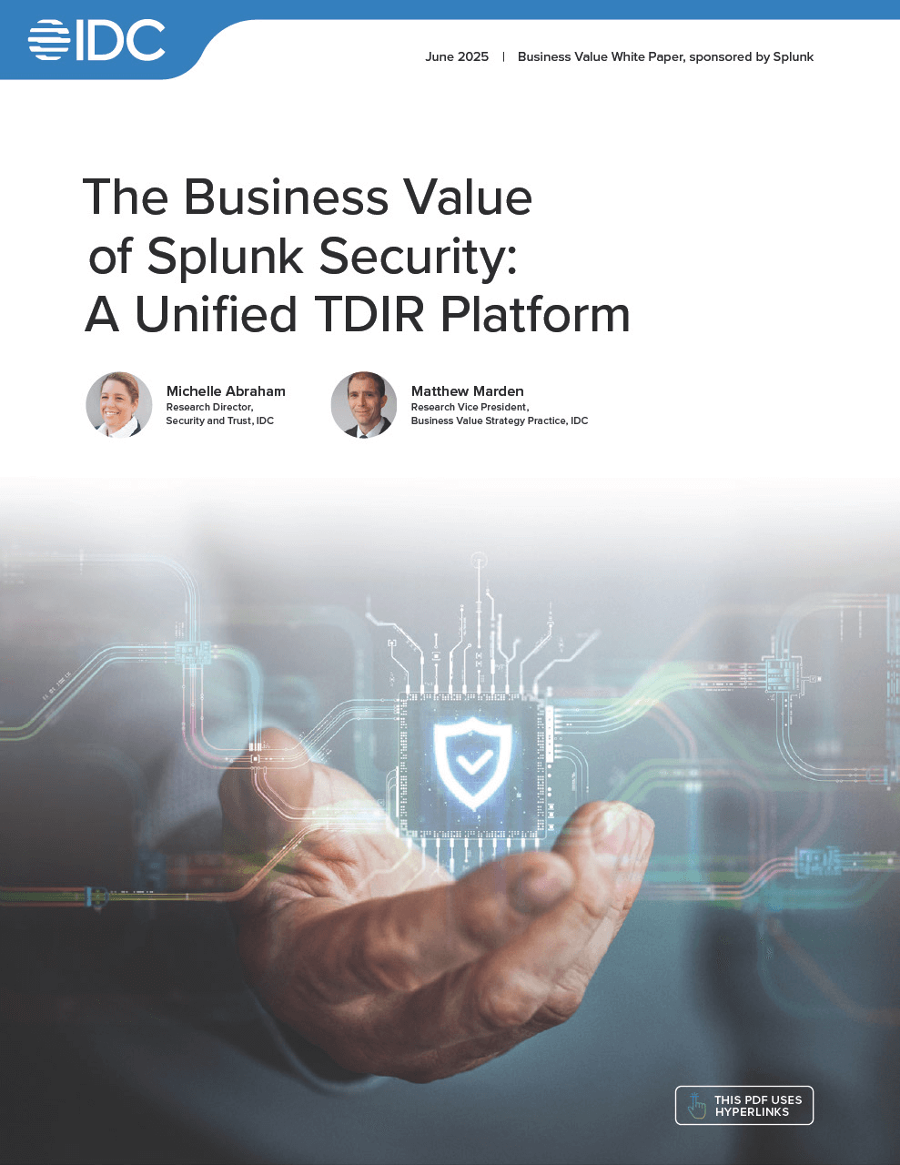 The Business Value of Splunk Security: A Unified TDIR Platform