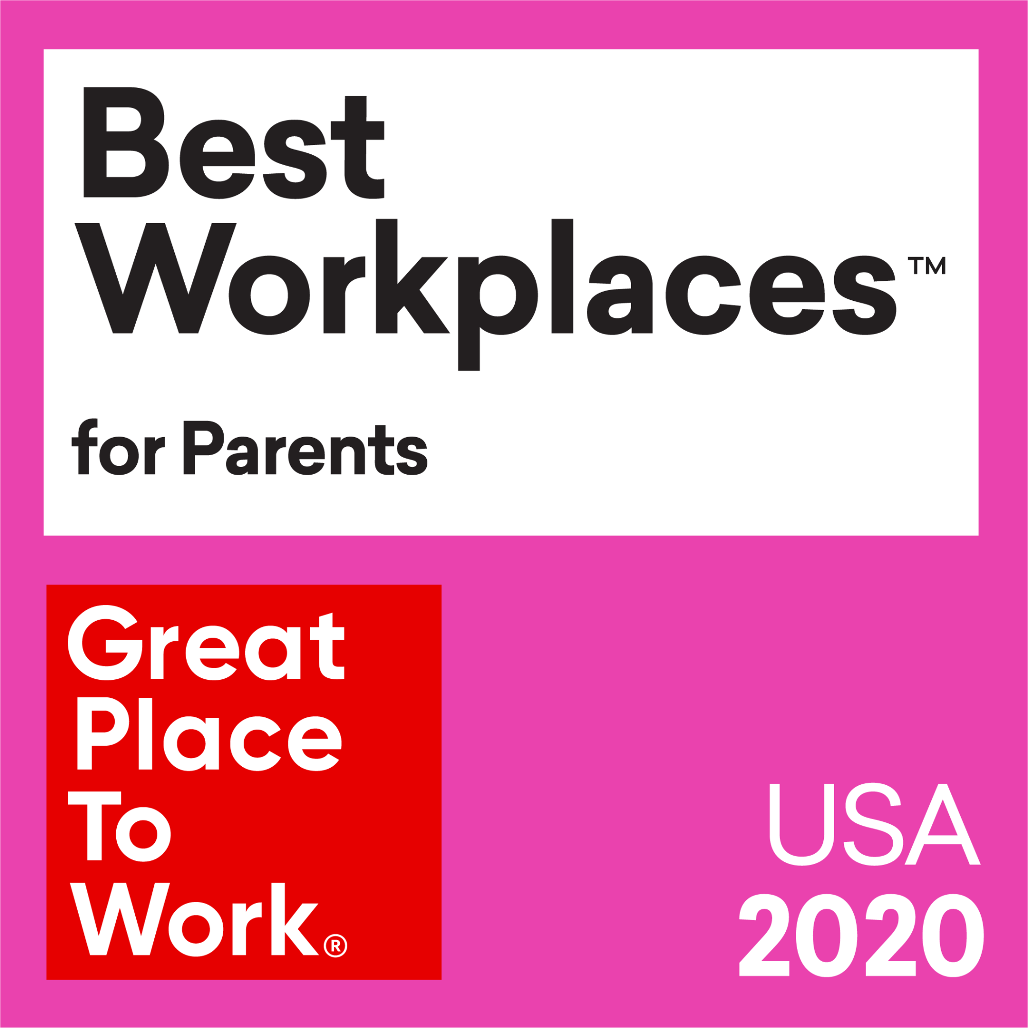 Great Place to Work: Best Workplaces for Parents 2020