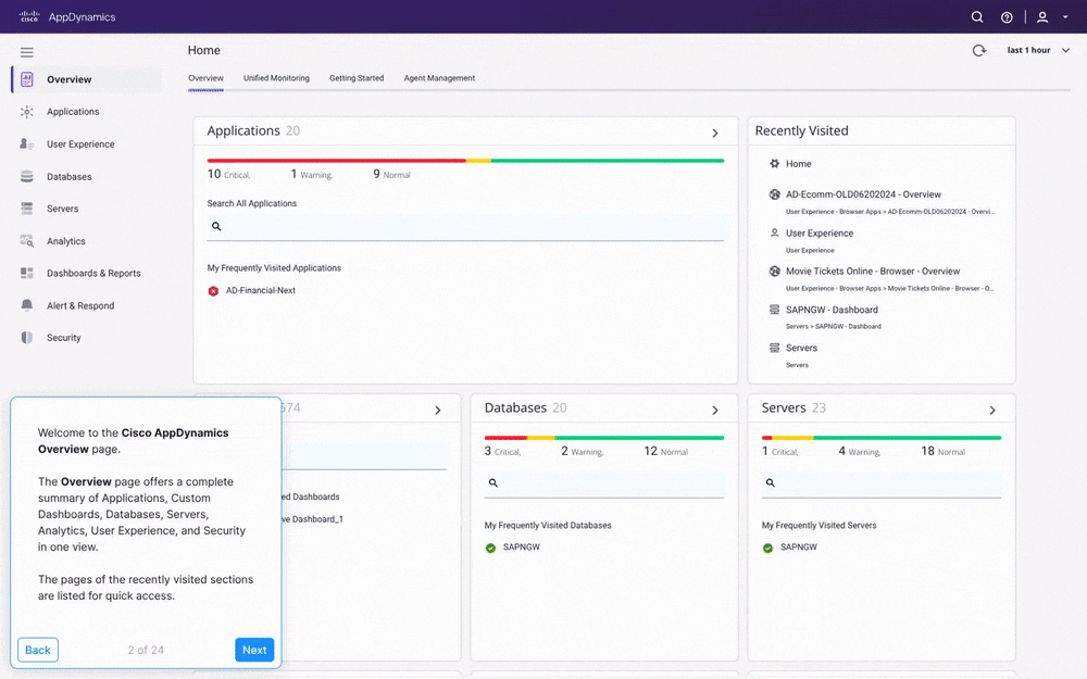 Splunk AppDynamics Product Tour | Splunk