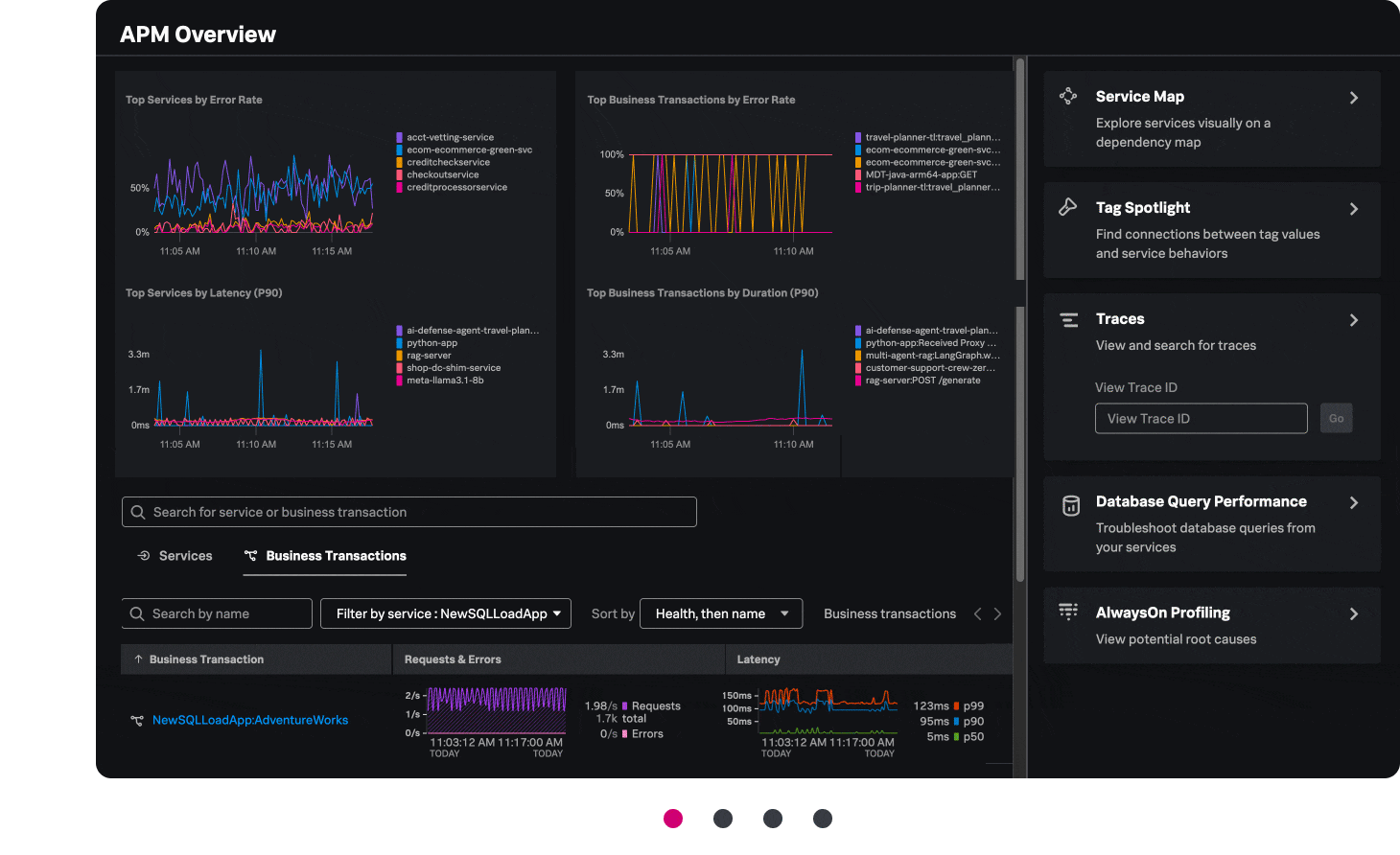 application performance monitoring