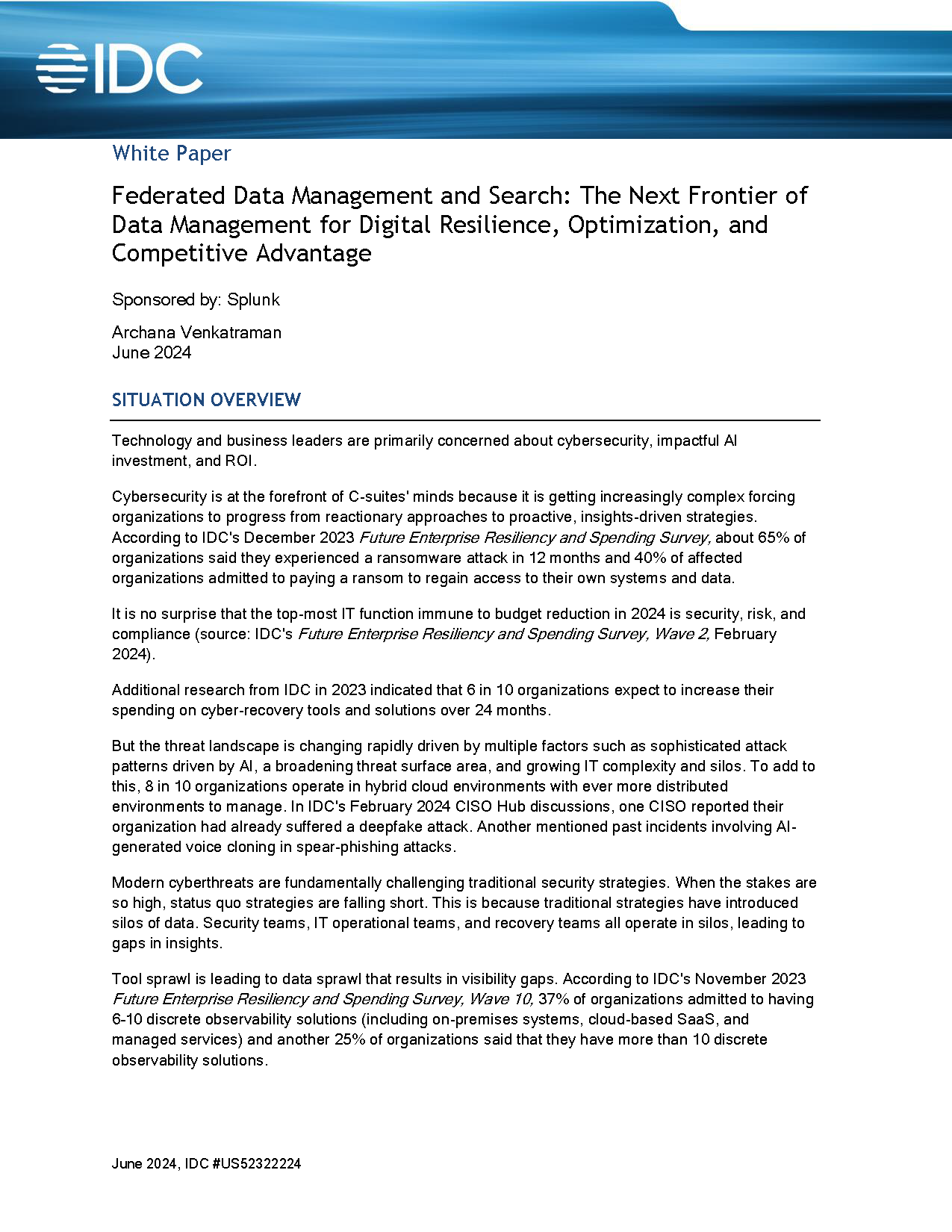 Federated Data Management and Search: The Next Frontier of Data ...