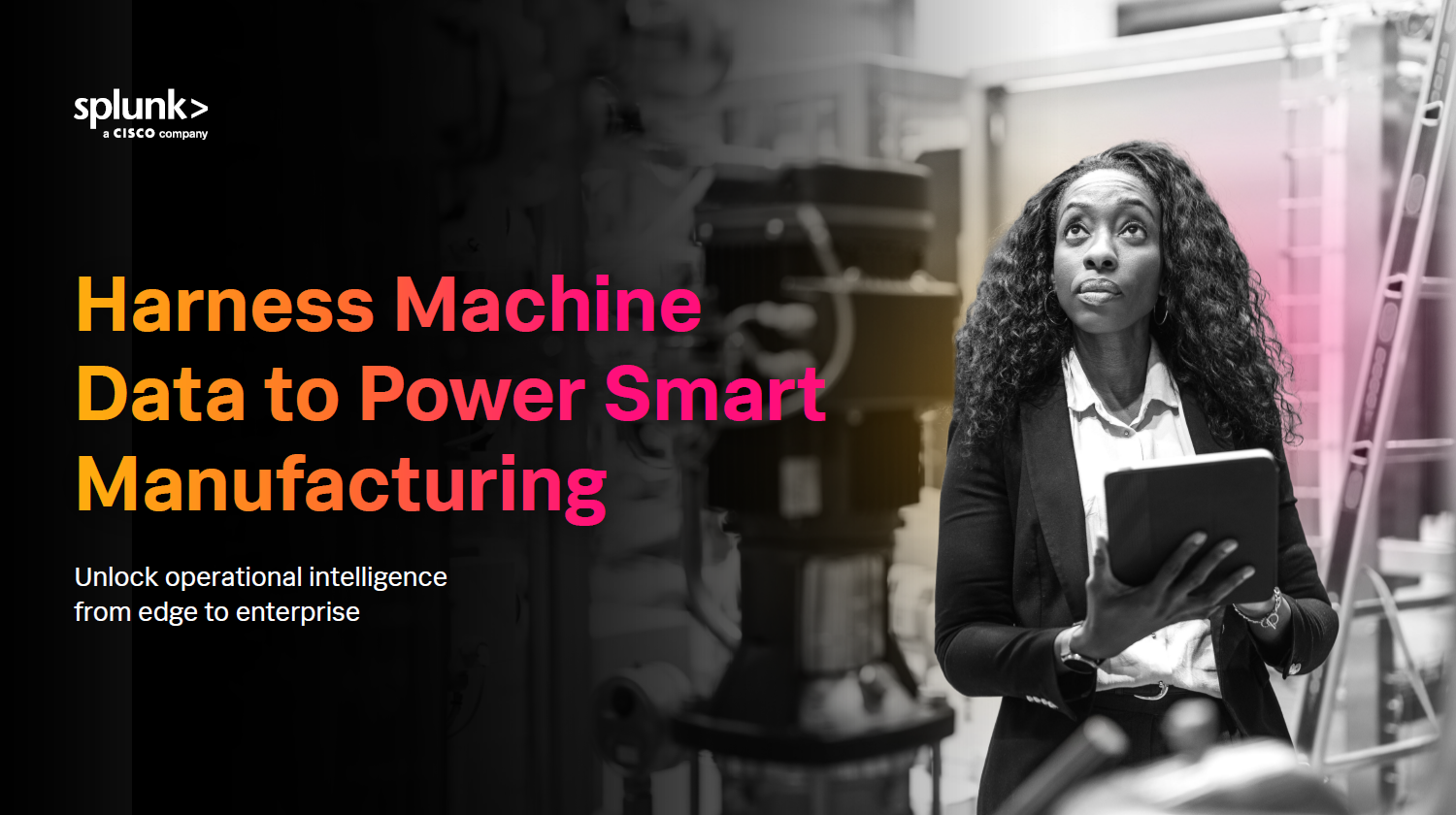Harness Machine Data to Power Smart Manufacturing
