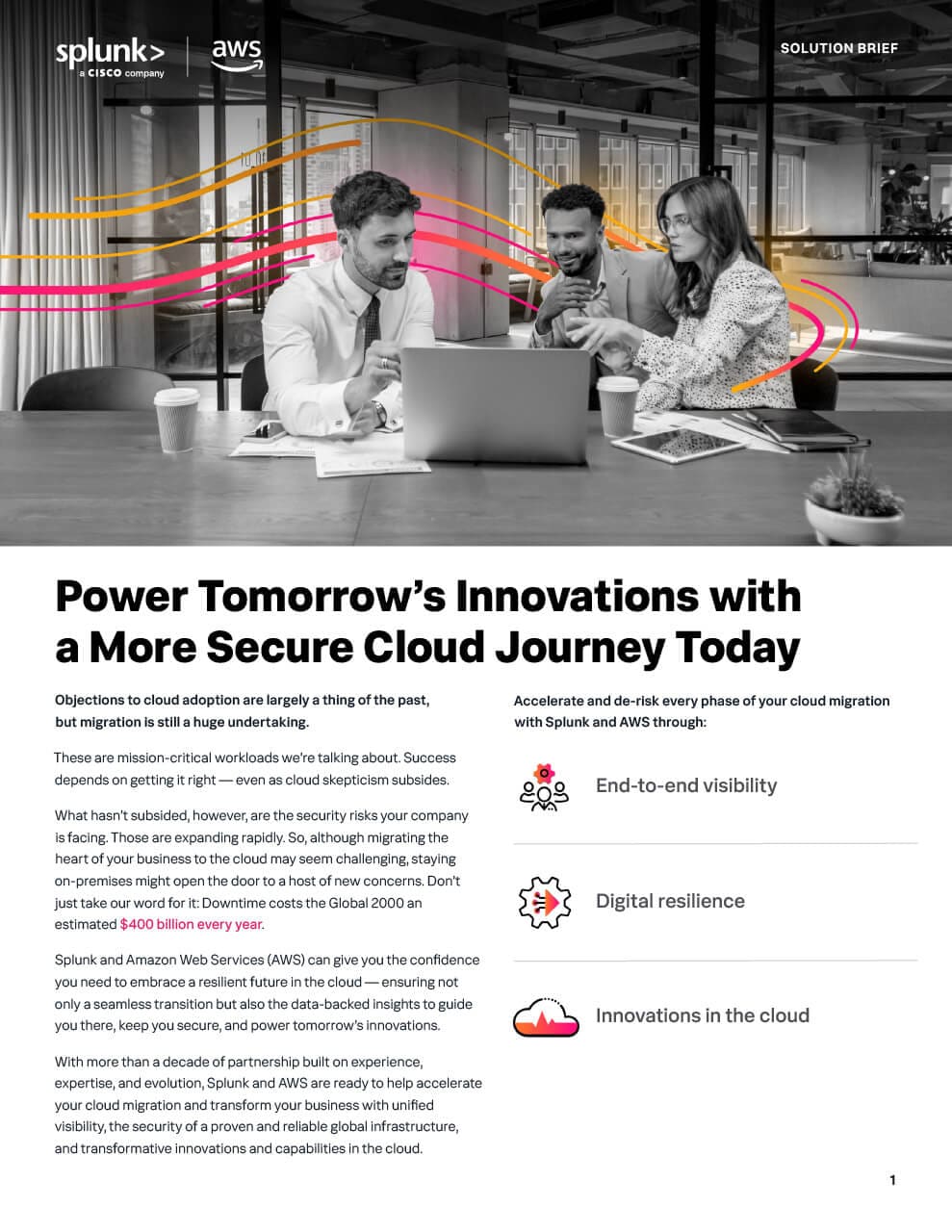 Power Tomorrow’s Innovations with a More Secure Cloud Journey Today​