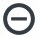 negative icon