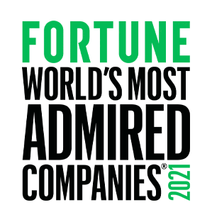 Fortune: World’s Most Admired Companies 2021