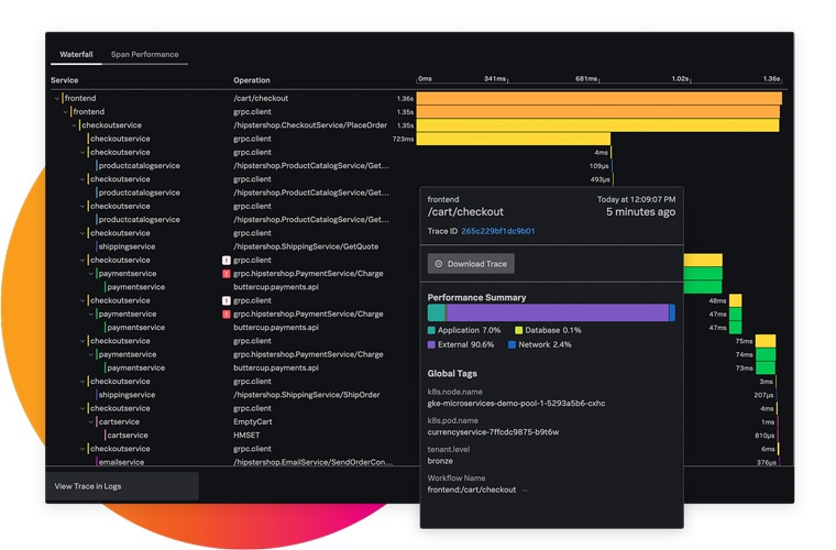 find latency faster across your entire stack