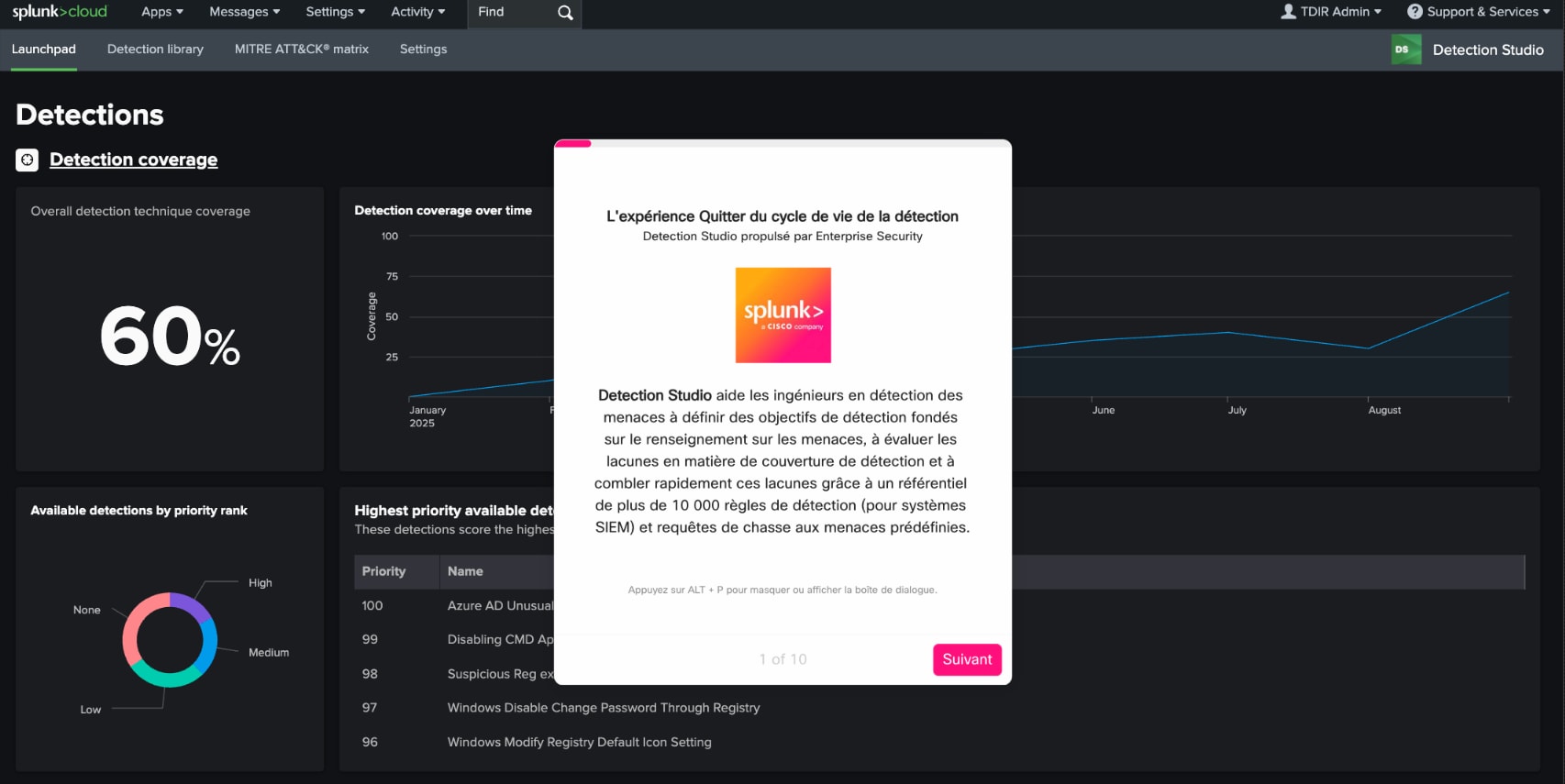 Detection Studio : visite guidée
