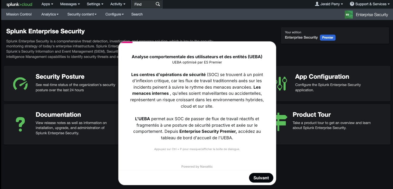 UEBA – Visite guidée