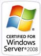 Windowsサーバー2008 認定ロゴ