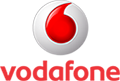 Vodafone社のロゴ