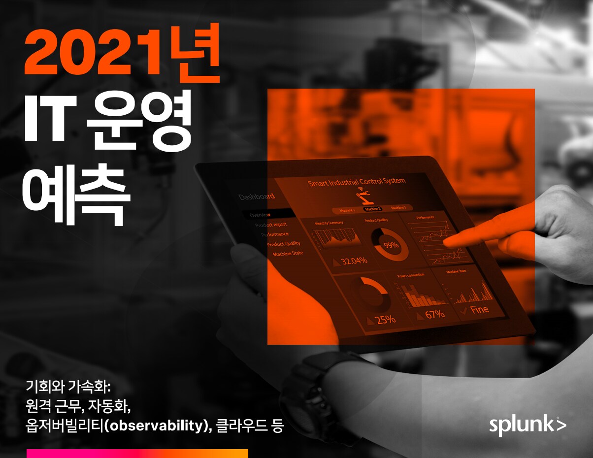 2021년 Splunk IT 운영 예측