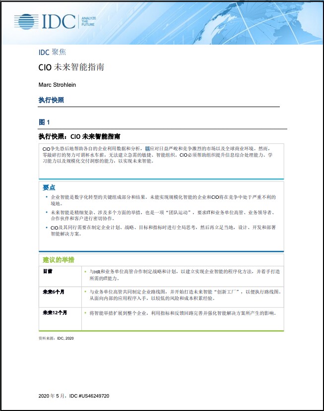 CIO 未来智能指南