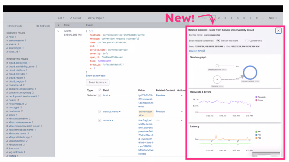 Caught in 4K! New Splunk Features Help Find Problems Faster With Full Visibility of Your Tech Stack