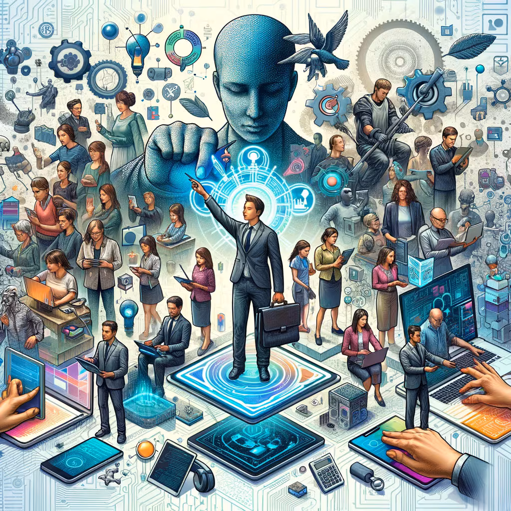 Democratized Generative AI: Revolutionizing Knowledge Work