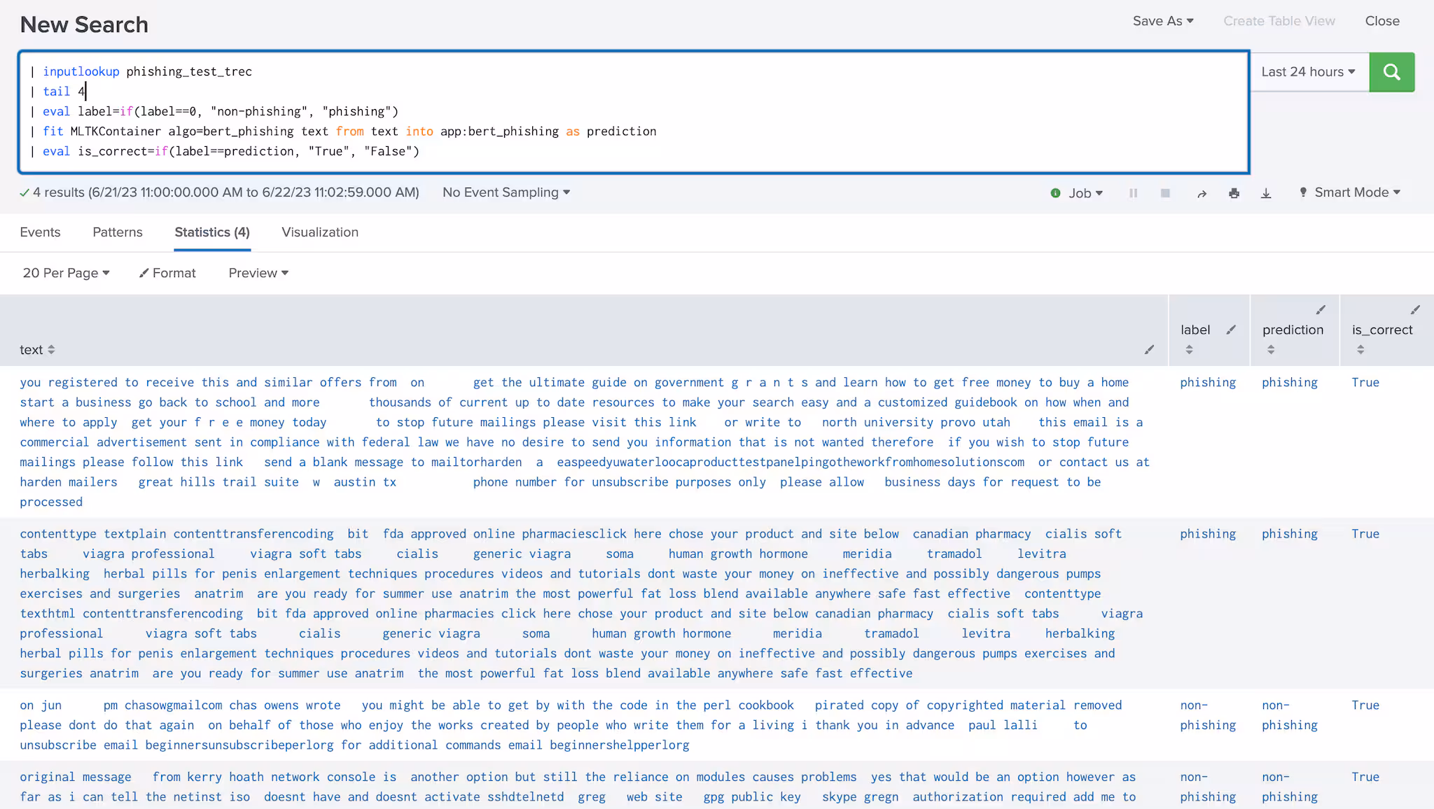 performance using web-scraped data