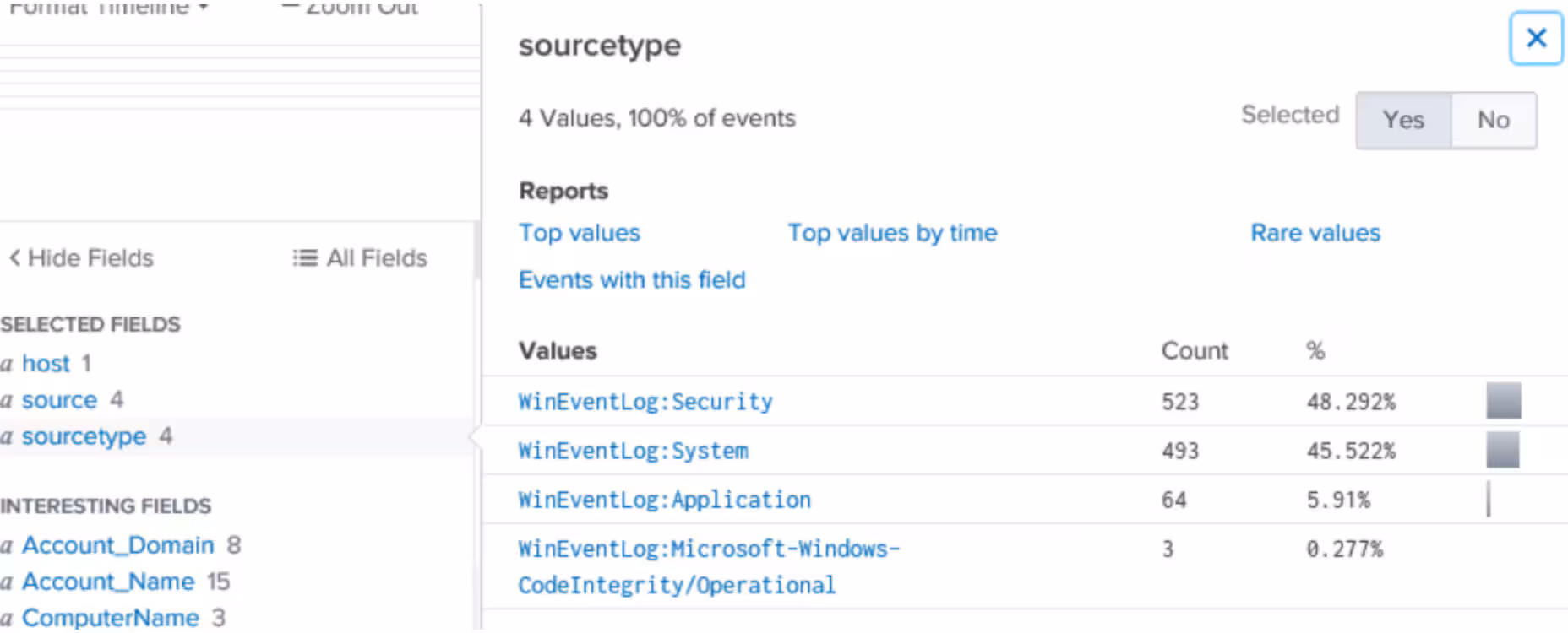 Screenshot logfiles sourcetype