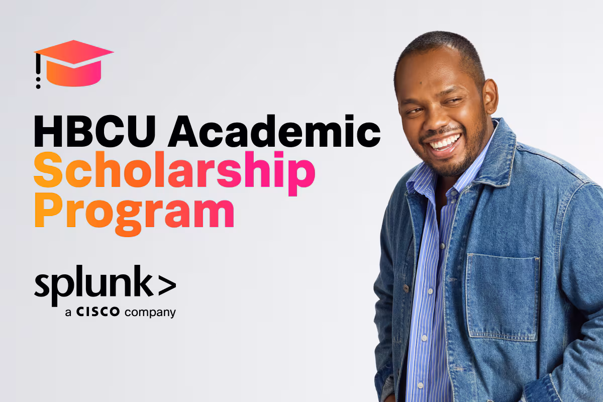 Splunk’s 2025 HBCU Academic Scholarship