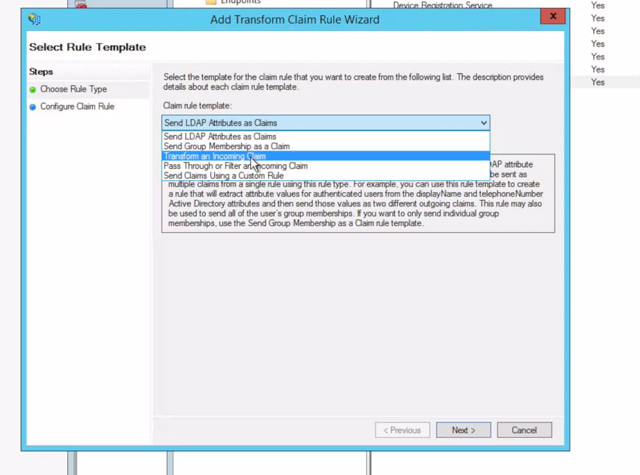 Step 24 Transform Incoming Claim